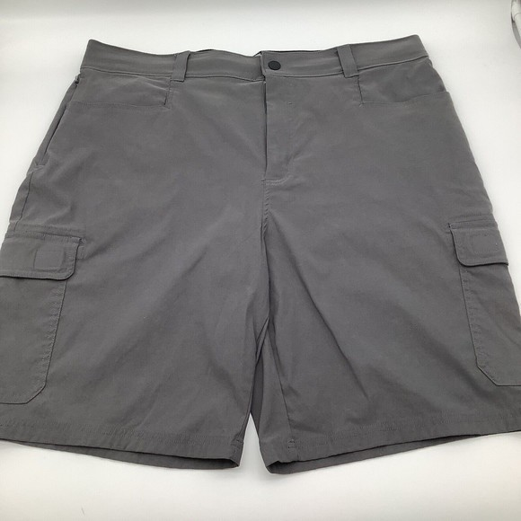 Orvis Mens Stretch Comfort‎ Cargo Hiking Shorts Grey Size 38 - Picture 1 of 8